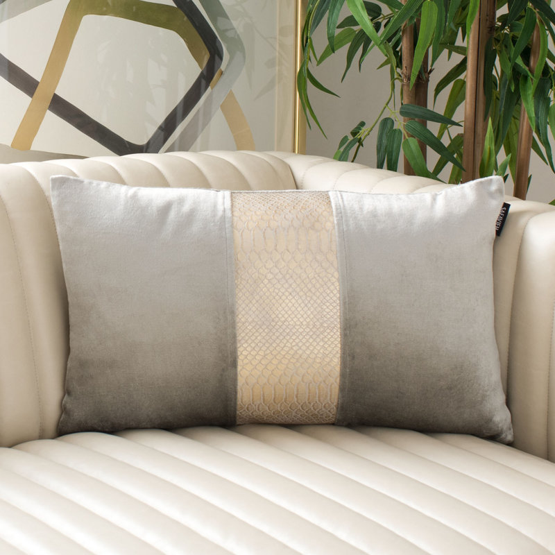 Safavieh Embossed Rectangular Pillow Cover & Insert Wayfair